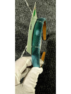 Shimmery BabyBlue Headband For Girls Fashion Hair Tie, Back Hairstyle Accessory